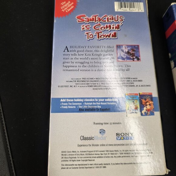 Vintage Christmas Holiday Classics VHS Videos Set Of Three - Picture 6 of 8